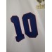 France 1996 EuroCup Away White Soccer Jersey